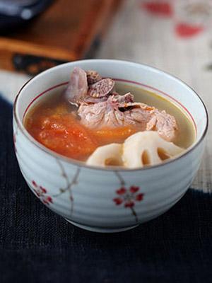 番茄排骨汤补钙