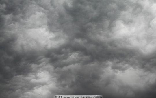 暴雨来临前风卷残云暴风雨乌云密布摄影