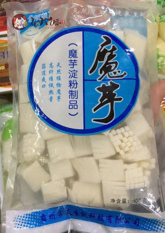 鑫素娃娃小雪贝素食雪贝500g*20袋魔芋淀粉制品