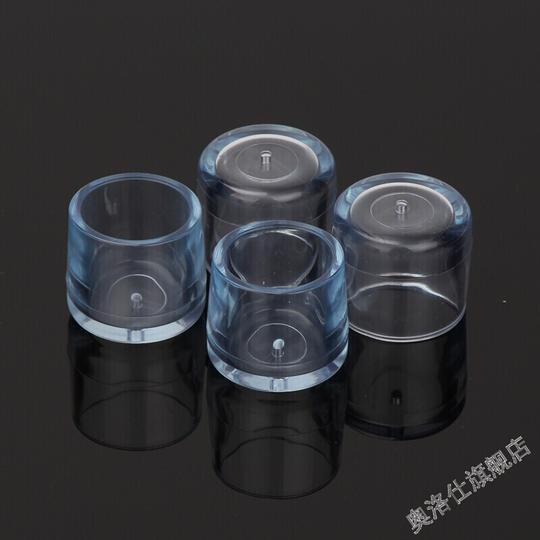 ‼️抖音网红【4个装】椅子脚垫加厚耐磨防滑桌椅脚套家具实木地板保椅子凳子桌脚垫圆16mm透明