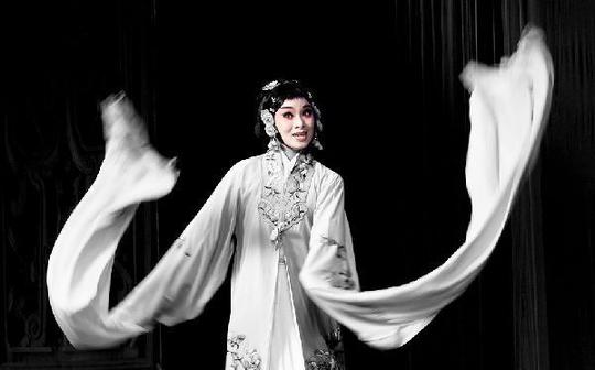 水袖京剧动作表演