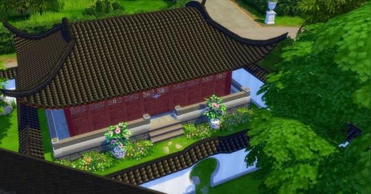 古代房屋古代背景古代场景古风竹屋木屋室内风景