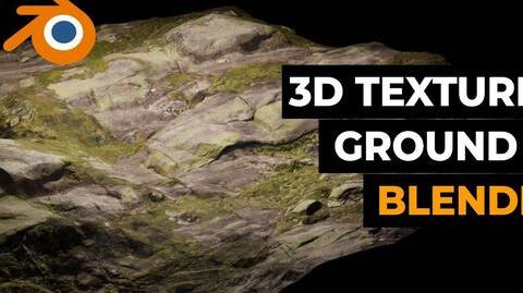 blender中逼真的3d纹理地面_blender2.8教程_初学者