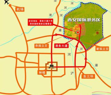 西安市港务区怎么走