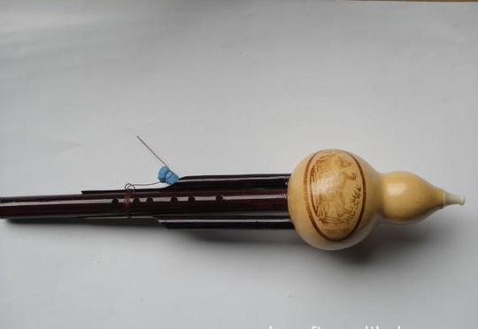 红管套管双音葫芦丝吹奏乐器量多从优产品,图片仅供参考,厂家红管