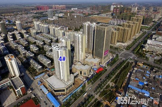 宿州汇金广场项目实景图10月航拍