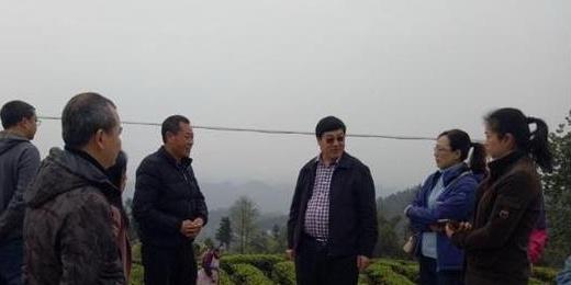 成都理工大学旅游与城乡规划学院院长朱创业一行到高县落润乡指导创