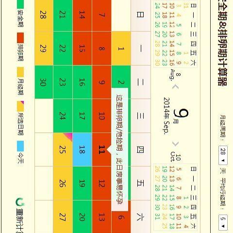 例假安全期计算图表 头条搜索