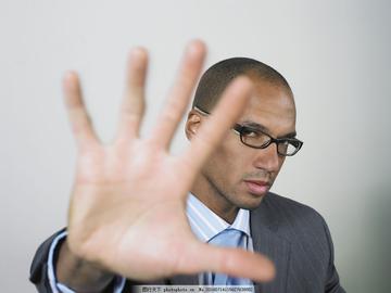 黑人办公室手势兴奋图片