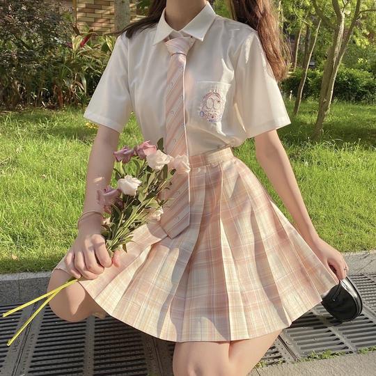 jk制服裙正版一套女学生甜美可爱白三本基础款正统水手服套装全套