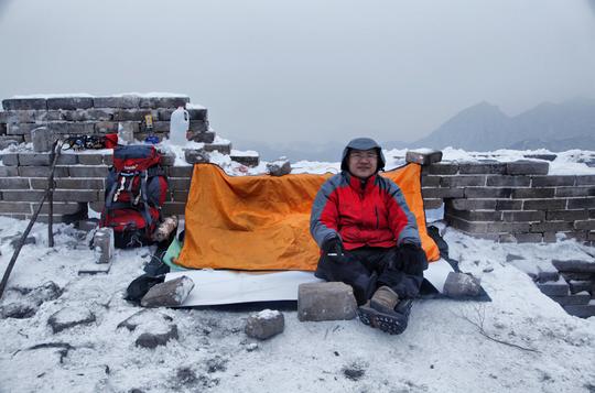 这才叫雪地露营
