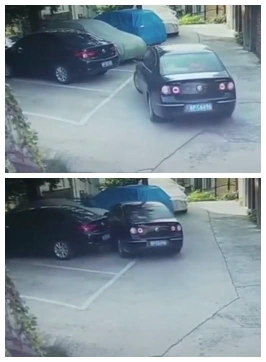 抖音女司机火了,一次停车撞毁三辆车,最终还要赔房子