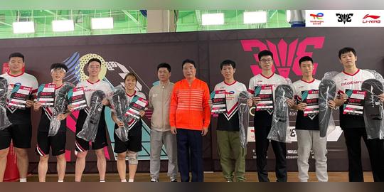 2021道达尔能源·李宁李永波杯3v3羽毛球赛长沙开赛