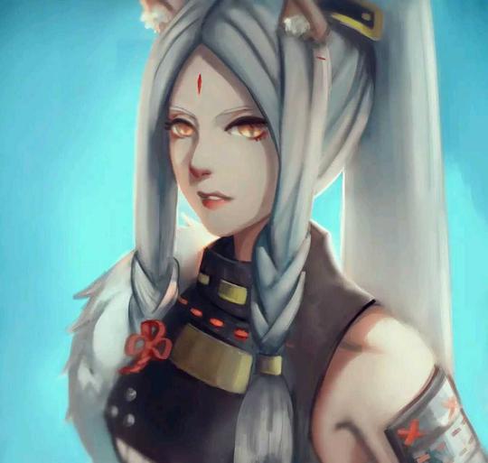 阴阳师#白狼