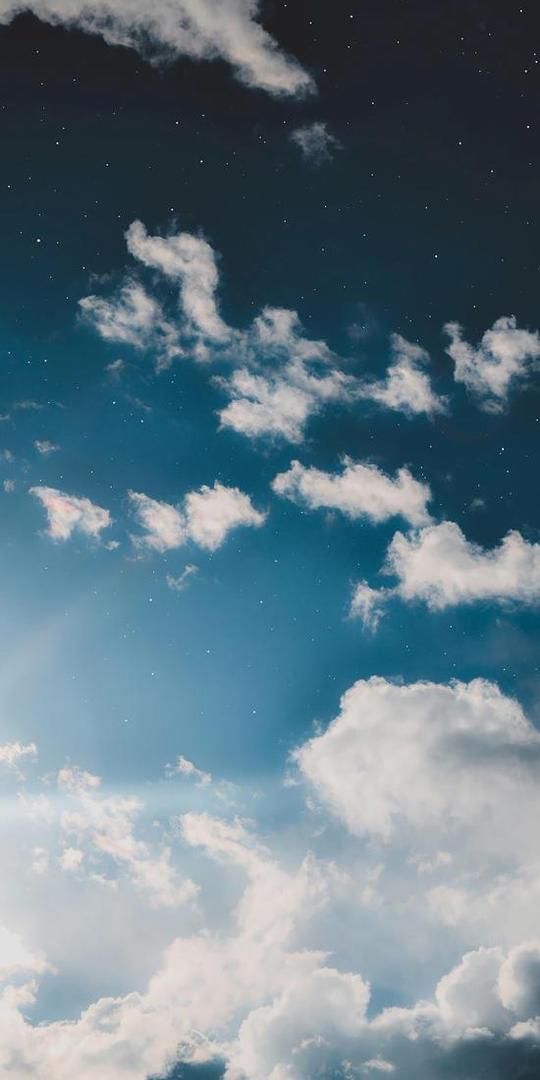 天空蓝天白云星空唯美云朵
