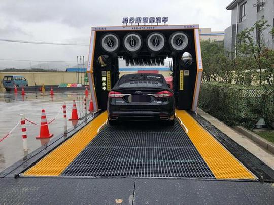 驿公里智能占据无人洗车行业最前沿逆天科技实力引领潮流