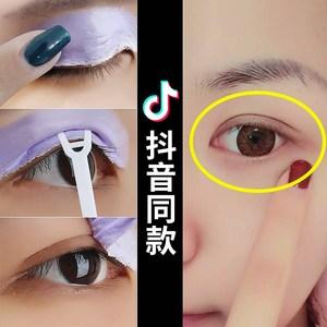 抖音单眼皮秒变双眼皮定型霜无痕防水自然隐形大眼非贴神器学生。