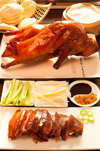 烤鸭和配料_图片大全—全景创意图库（quanjing.com）中国领先的正版图片视频素材网站