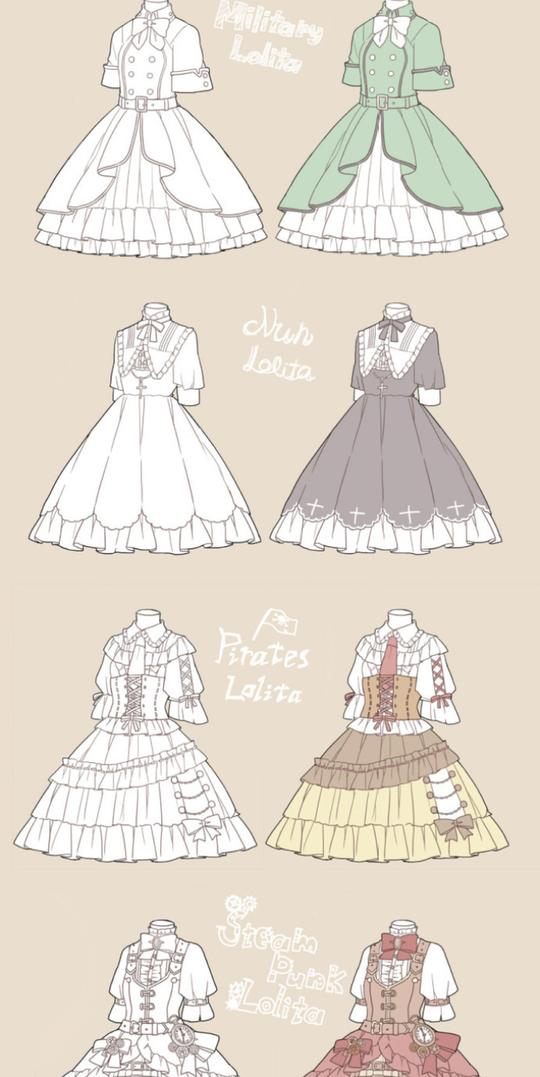 服装设计洛丽塔
