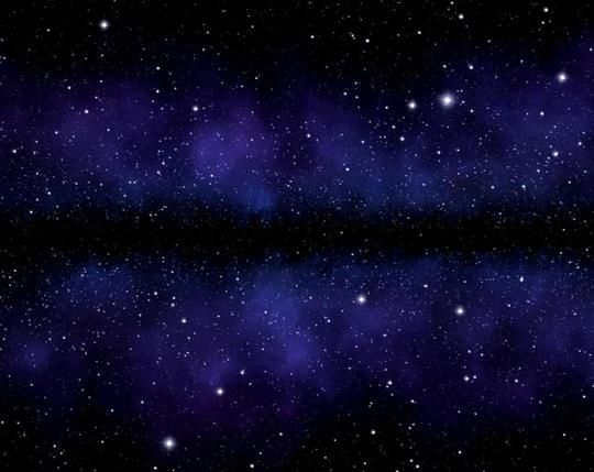 梦幻绚烂的星空粒子动态背景视频素材