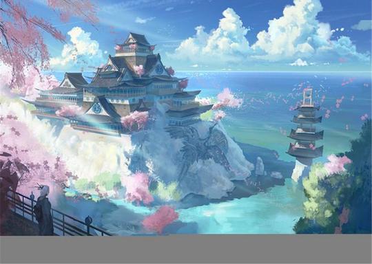【制作网页素材篇】梦幻般的游戏场景制作音画好素材背景大图51