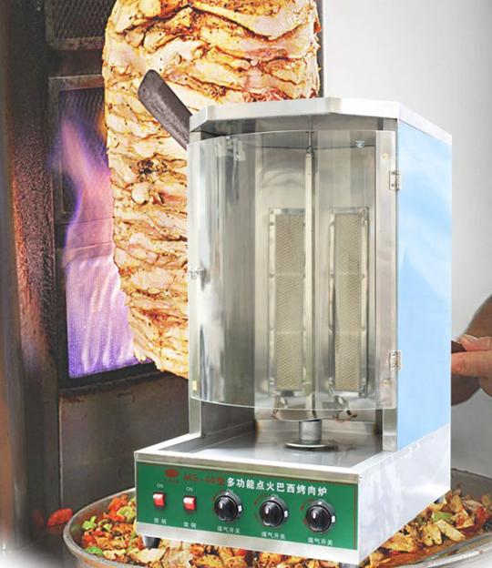 燃气中东烤肉机商用旋转烧烤炉土耳其烤肉机标配【图片价格品牌评论】-京东