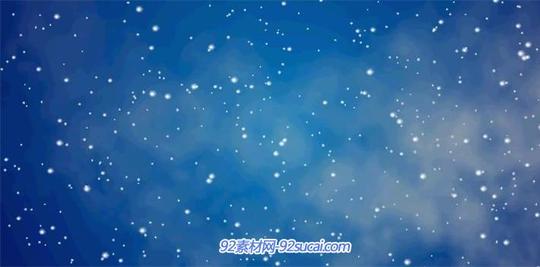 唯美夜空雪颗粒慢慢飘落温馨浪漫下雪场景动态屏幕视频素材