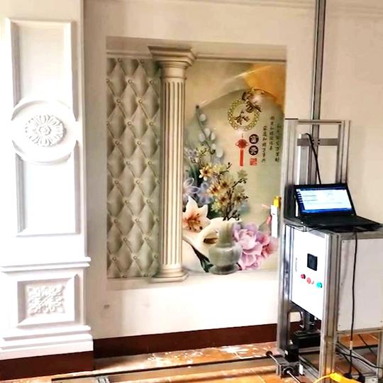 农村创业小项目3d墙面喷绘机家居室内装饰图案打印机