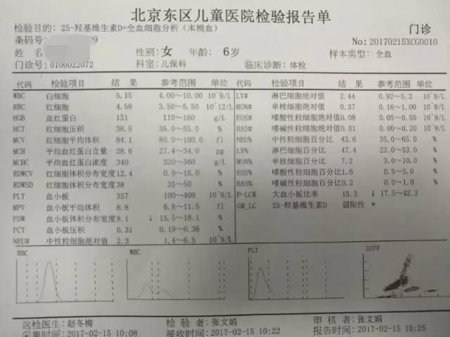 婴儿血常规化验单怎么看