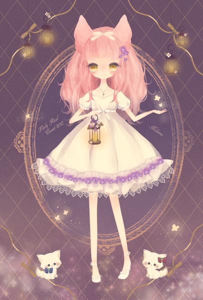 动漫插画人物萝莉洋服洛丽塔洋装lolita素材のはな[pixiv]