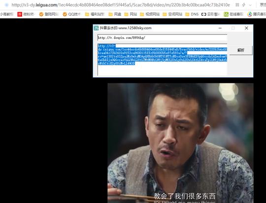抖音视频去水印解析下载e源码非三方接口_淘多多