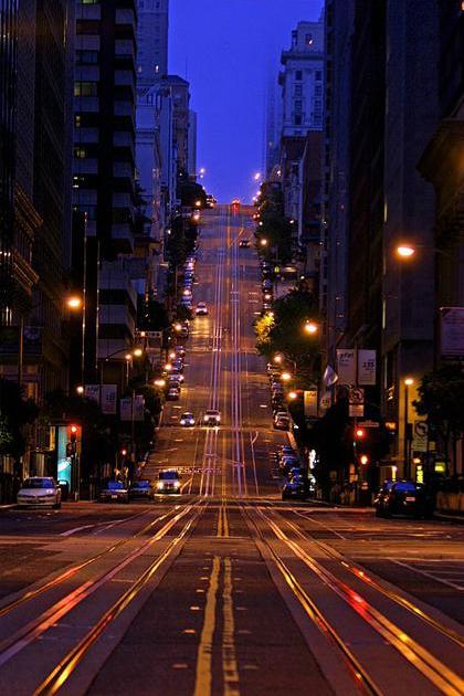 夜景图片|唯美城市街景图片|一个人看夜景伤感图片|唯美梦幻城市夜景