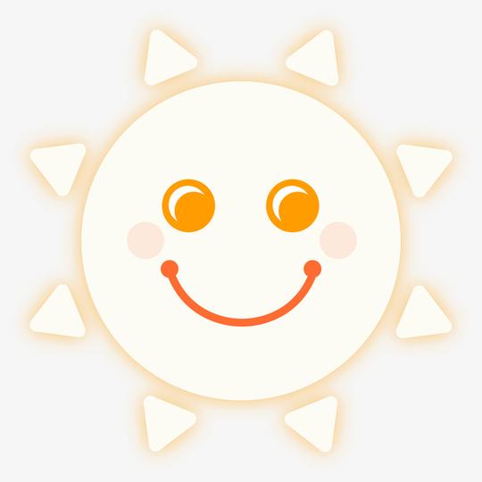 世界微笑日开心的太阳