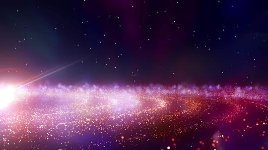 壮观宇宙星系_4096x2304_高清视频素材下载(编号:)