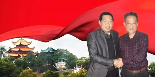 这一次握手,是两位花甲老人不老的创业激情的再次华丽绽放.