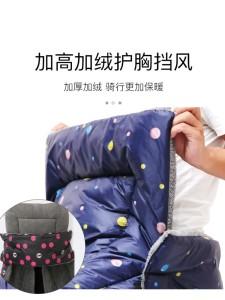 加大挡风防风雅冬季罩小牛成人迪儿童电动踏板被三轮车摩托后座