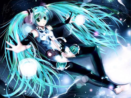 初音未来动漫图片素材高清壁纸漫画资源美术设计参考