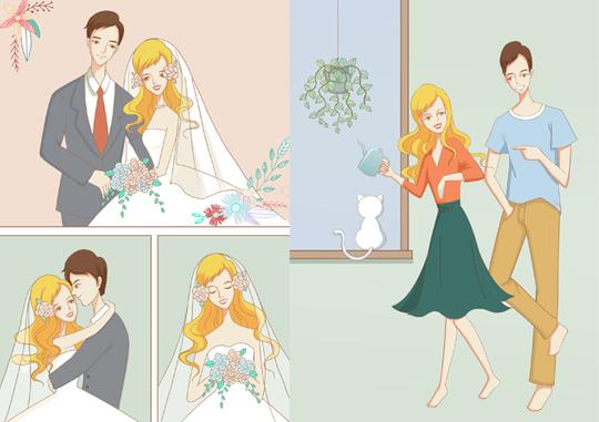 婚礼动画设计制作婚宴开场视频生日求婚动画结婚庆迎宾恋爱回忆