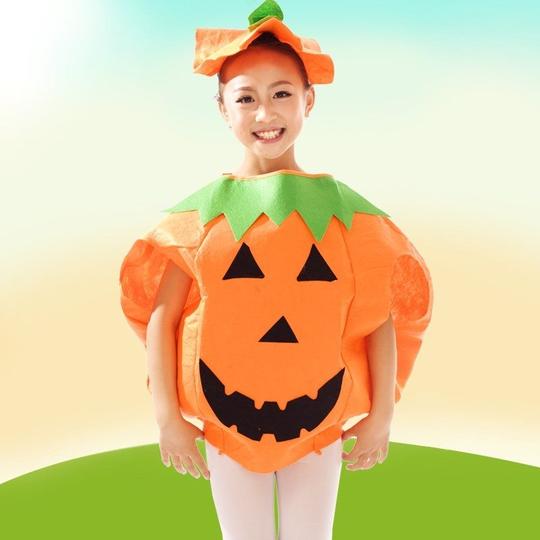 搞笑水果夏天少儿衣服宽松儿童表演服装幼儿园环保黄色男女创意演