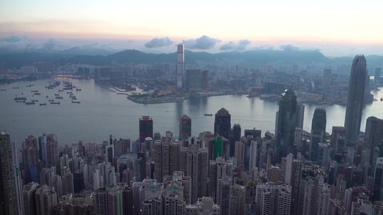 香港早安_2560x1440_高清视频素材下载(编号:1544774)