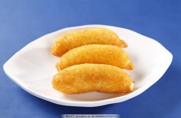 黄色香蕉片图片