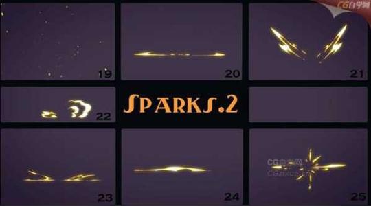 超级2d卡通元素特效动画视频素材与ae模版合集更新版(14).jpg