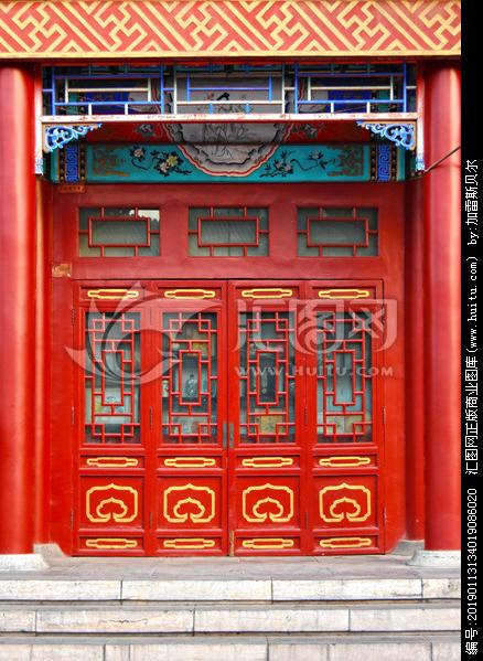 古代木门素材