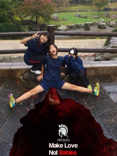 既然无节操那就玩坏她日本高中女生被恶搞_图