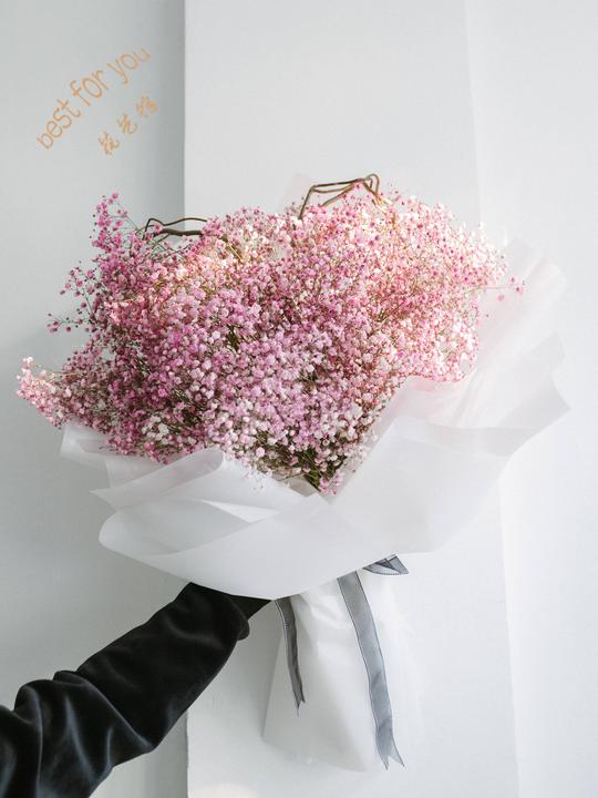 热卖情人节生日元旦520鲜花速递创意花束武汉同城花店可定制抖音同款