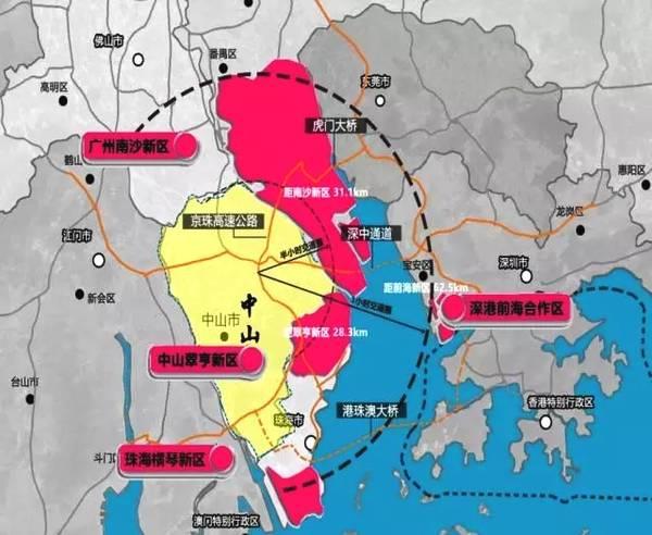 中山+广州战略加速落地,未来30分钟可达广州市区!