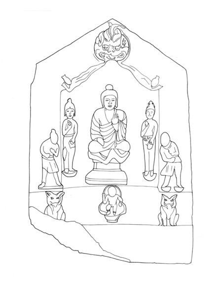 简笔画手绘线稿450_602竖版竖屏