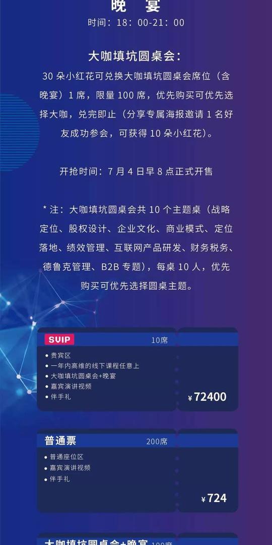 首个创业趟坑反思大会掀抢票潮这张票可能真就值1个忆!