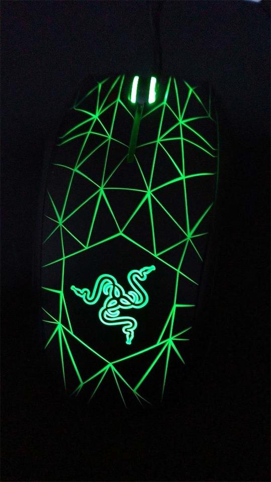 雷蛇razertaipan太攀皇蛇3500钻石星辰炫彩鼠标lol电竞游戏鼠标