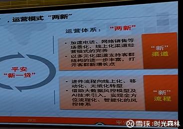 [转载]时光森林:平安银行零售转型王牌之'新一贷'